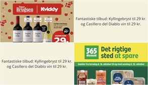 Fantastiske tilbud: Kyllingebryst til 29 kr. og Casillero del Diablo vin til 29 kr.