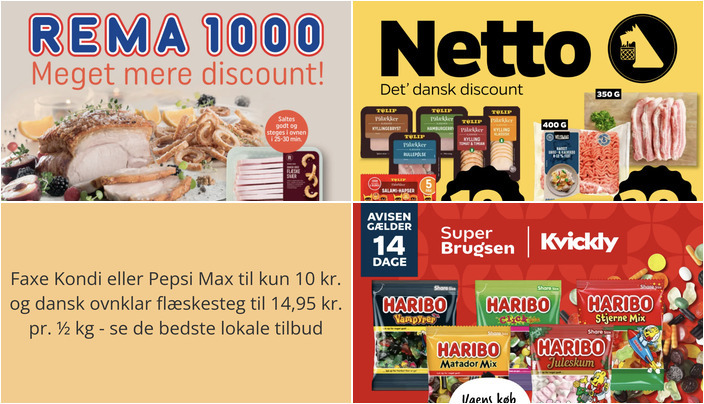 Faxe Kondi eller Pepsi Max til kun 10 kr. og dansk ovnklar flæskesteg til 14,95 kr. pr. ½ kg - se de bedste lokale tilbud