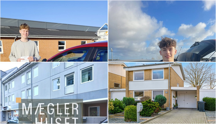 Nyt fra Mæglerhuset Aalborg, StartDriving.dk - Hosbonds Køreskole, Ejendomsmæglerne Hansen & Thoft og 1 anden