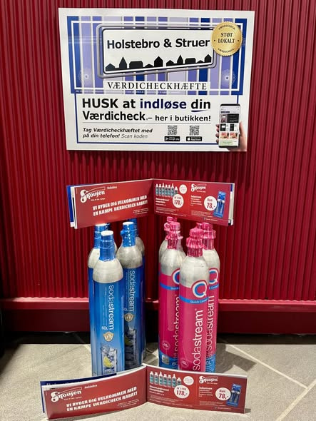 Skousen Holstebro lancerer værdicheckhæfte til lokale butikker
