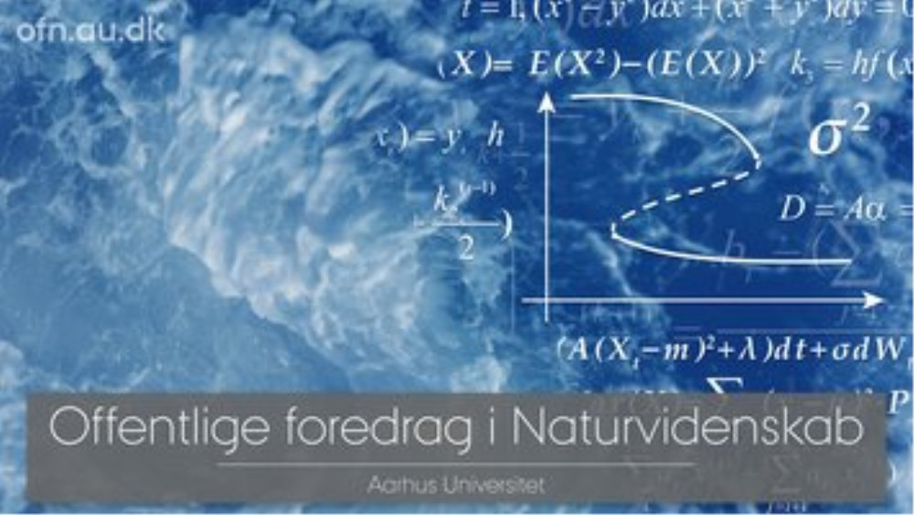 Foredrag om statistik og klimaets tipping points i Roskilde