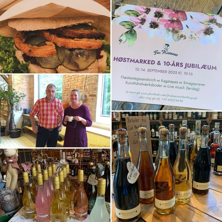 Fru Hansens Butik & Café fejrer 10 års jubilæum med konkurrence og lækre præmier