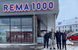 REMA 1000 Løgstør støtter lokalt motorsportstalent