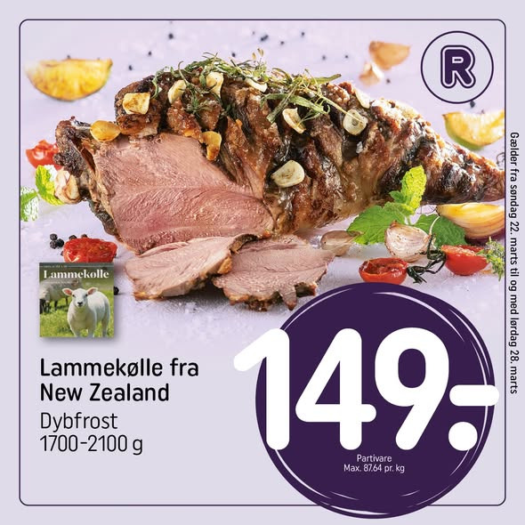 Rema 1000 Holstebrovej inviterer til discount på påskevarer