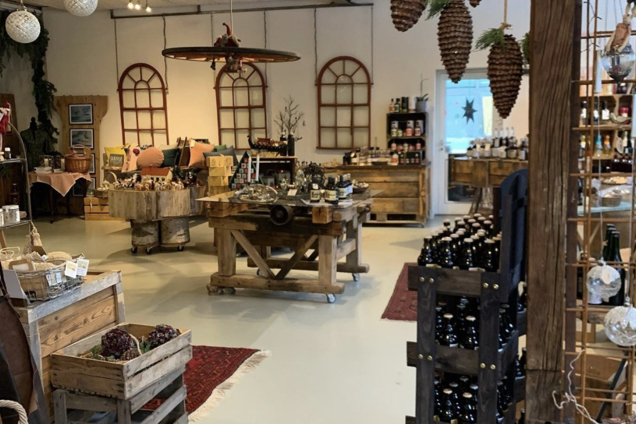 Forårsmarked hos Fru Hansens Butik & Café i weekenden