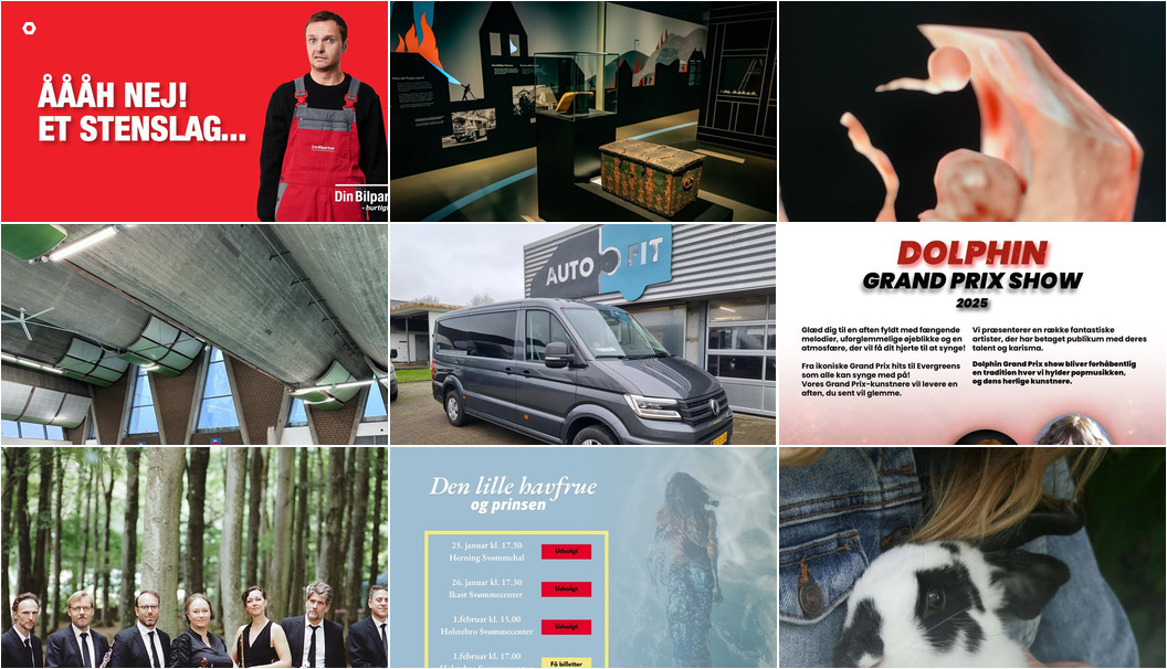 Nyt fra Hjertelyd - scanningsklinik for gravide, Autogaarden Herning, Dyrehospitalet Heden ApS og 6 andre