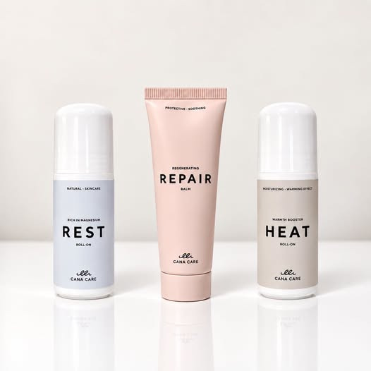 Ro & velvære har REST, HEAT og REPAIR fast med i tasken