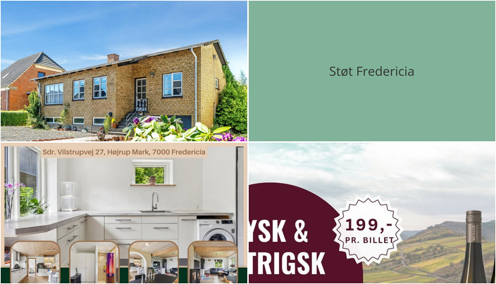 Nyt fra RealMæglerne Middelfart, FREDERICIA VINHANDEL og Ejendomsmægler Mike Andersen