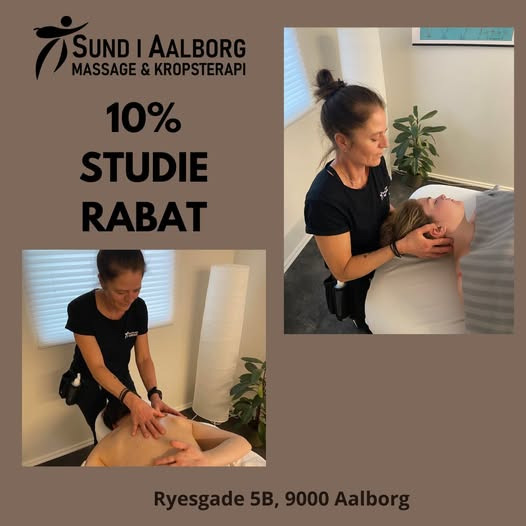 Sund i Aalborg tilbyder massage til dig, der stresser over eksamen