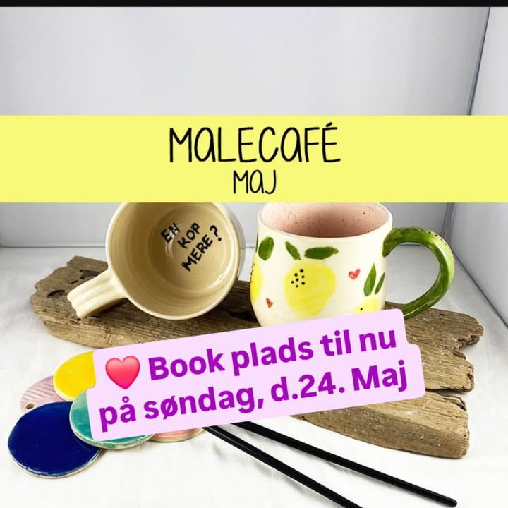 Vesterhavskunst opfordrer til at booke plads til malecafé på søndag