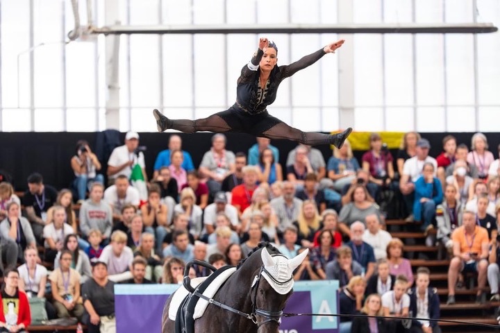 Voltigeklubben Thommysminde fejrede VM-deltagelse