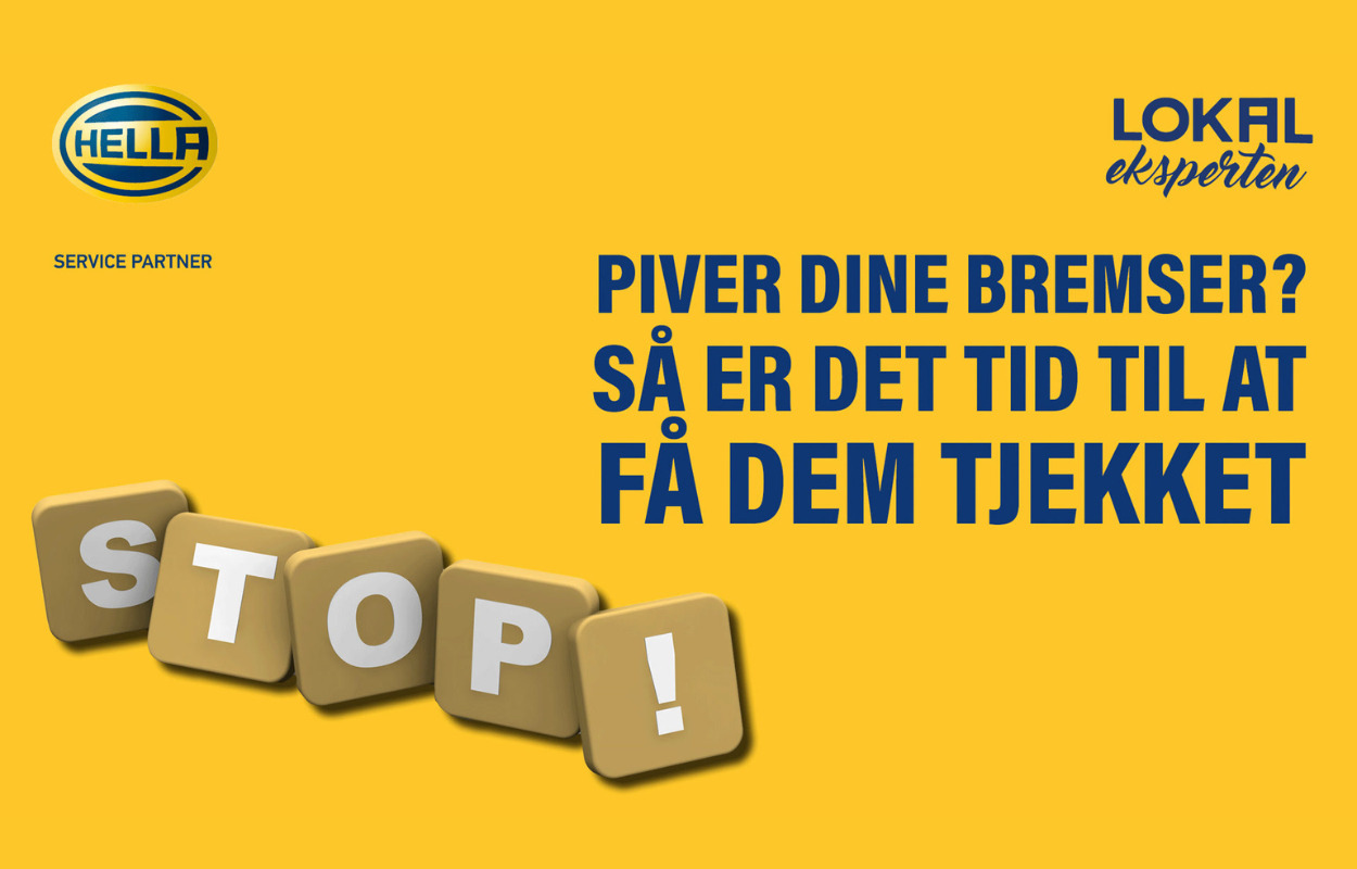 Sikkerhed på vejen: Hvornår tjekkede du sidst dine bremser?