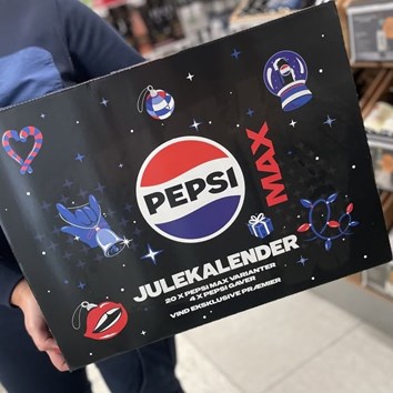 SuperBrugsen Dronninglund introducerer Pepsi Max julekalender til sæsonen
