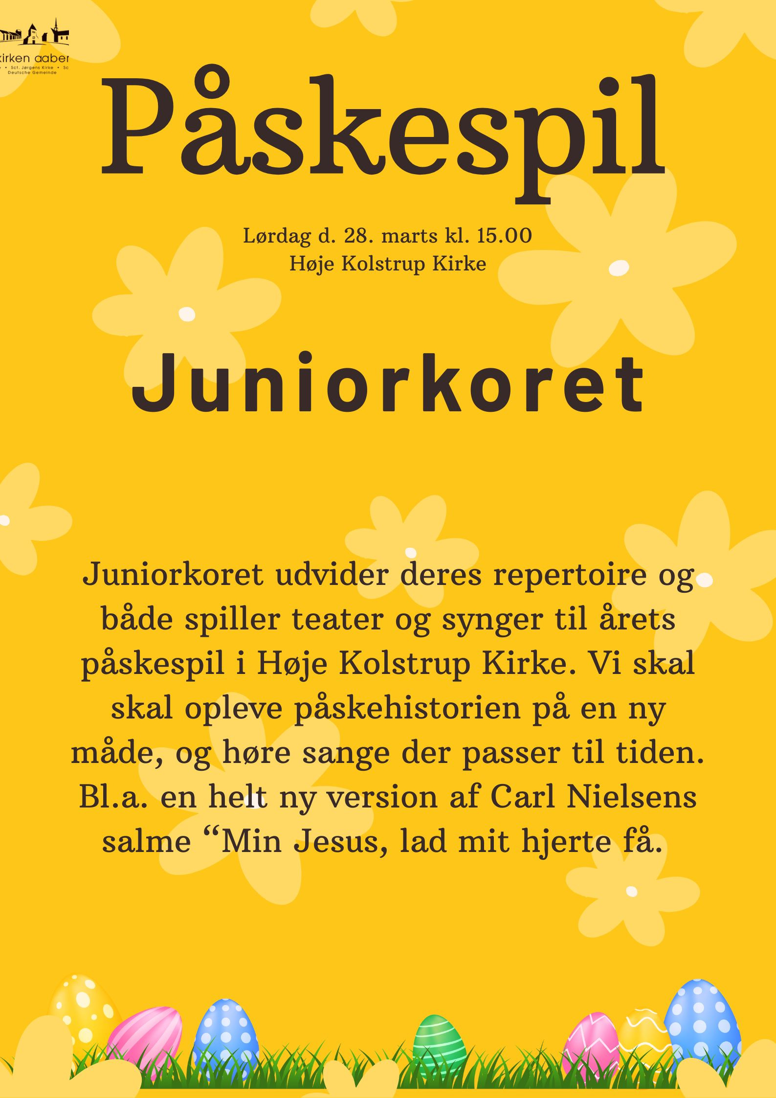 Påskefeber i Høje Kolstrup Kirke: Kreativitet, musik og inspirerende fortællinger