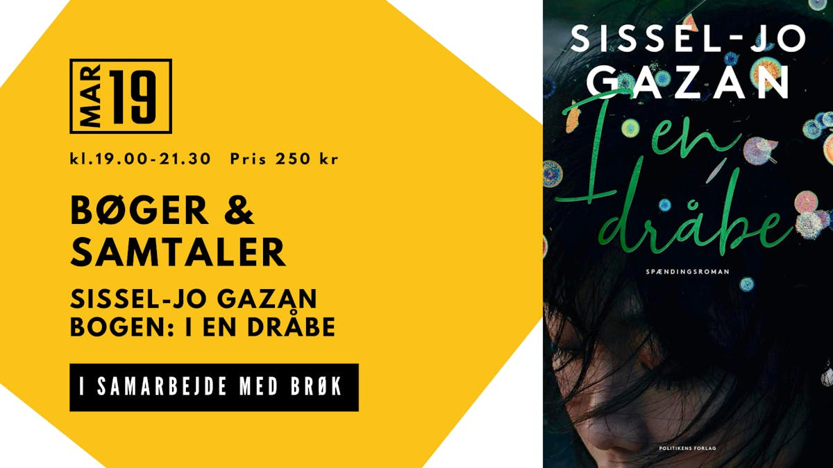 Bøger & Samtaler: En aften med Sissel Jo-Gazan i Brønshøj