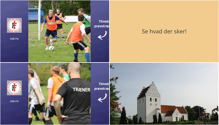 Næste uges højdepunkter i Stenstrup: Fodboldtræning og salmesang