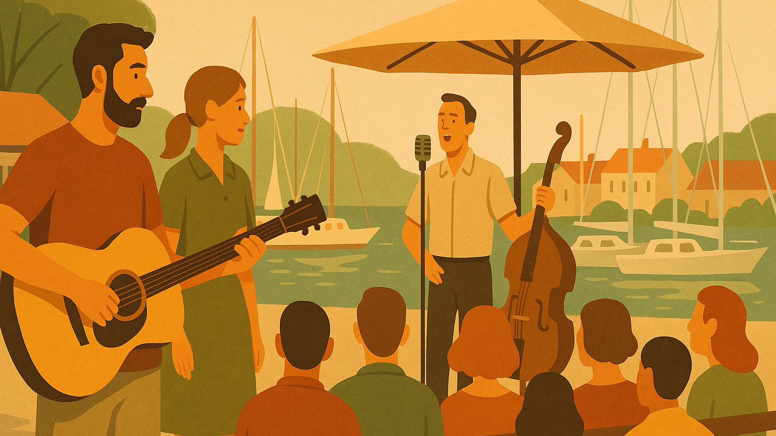 Sommer, sol og gratis musik i Grenaa 