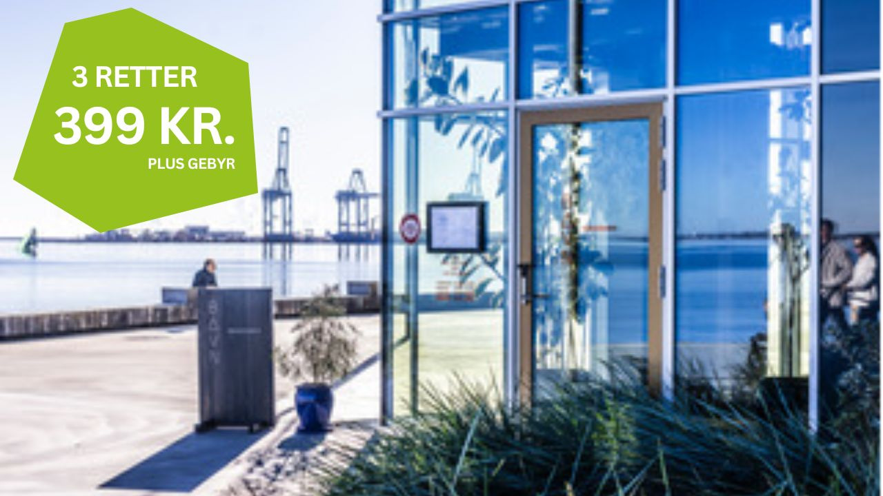 Nyd en mindeværdig 3-retters menu på Brasserie Bavn