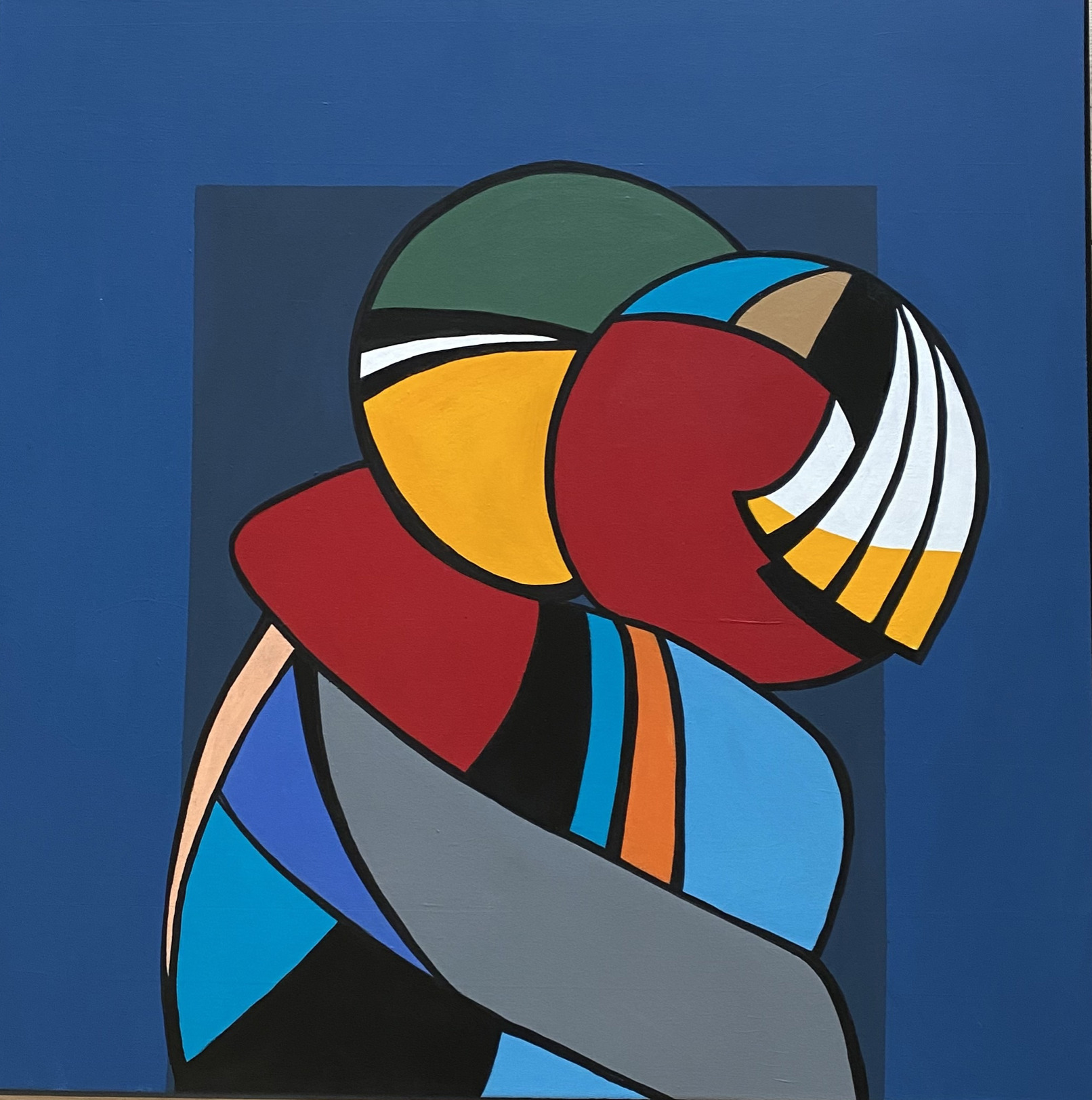 Oplev stærke farver og kram på lærreder i Ishøj