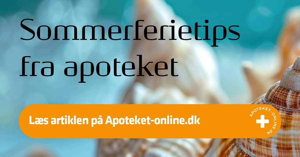 Egå Apotek deler gode sommerferietips