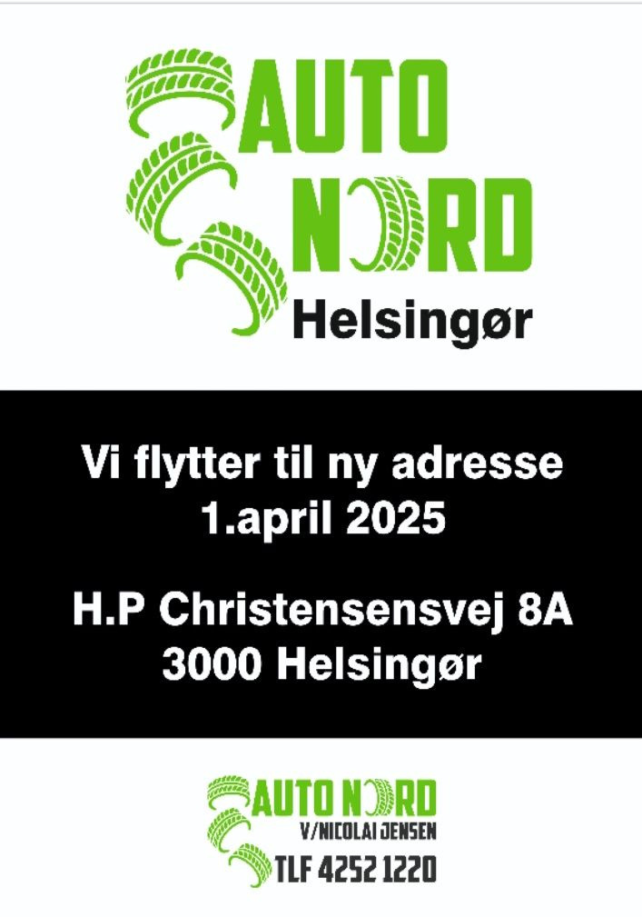 Nyt fra Auto Nord ved Nicolai Jensen ApS