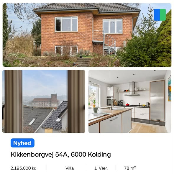 Nybolig Kolding præsenterer ny bolig på Kikkenborgvej 54A i Kolding