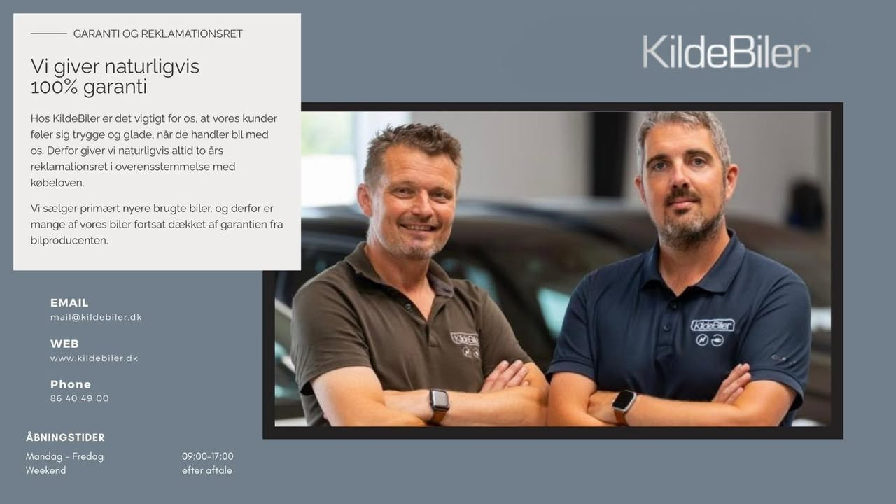 Kilde Biler tilbyder ekstra forsikring for bedre kundeservice