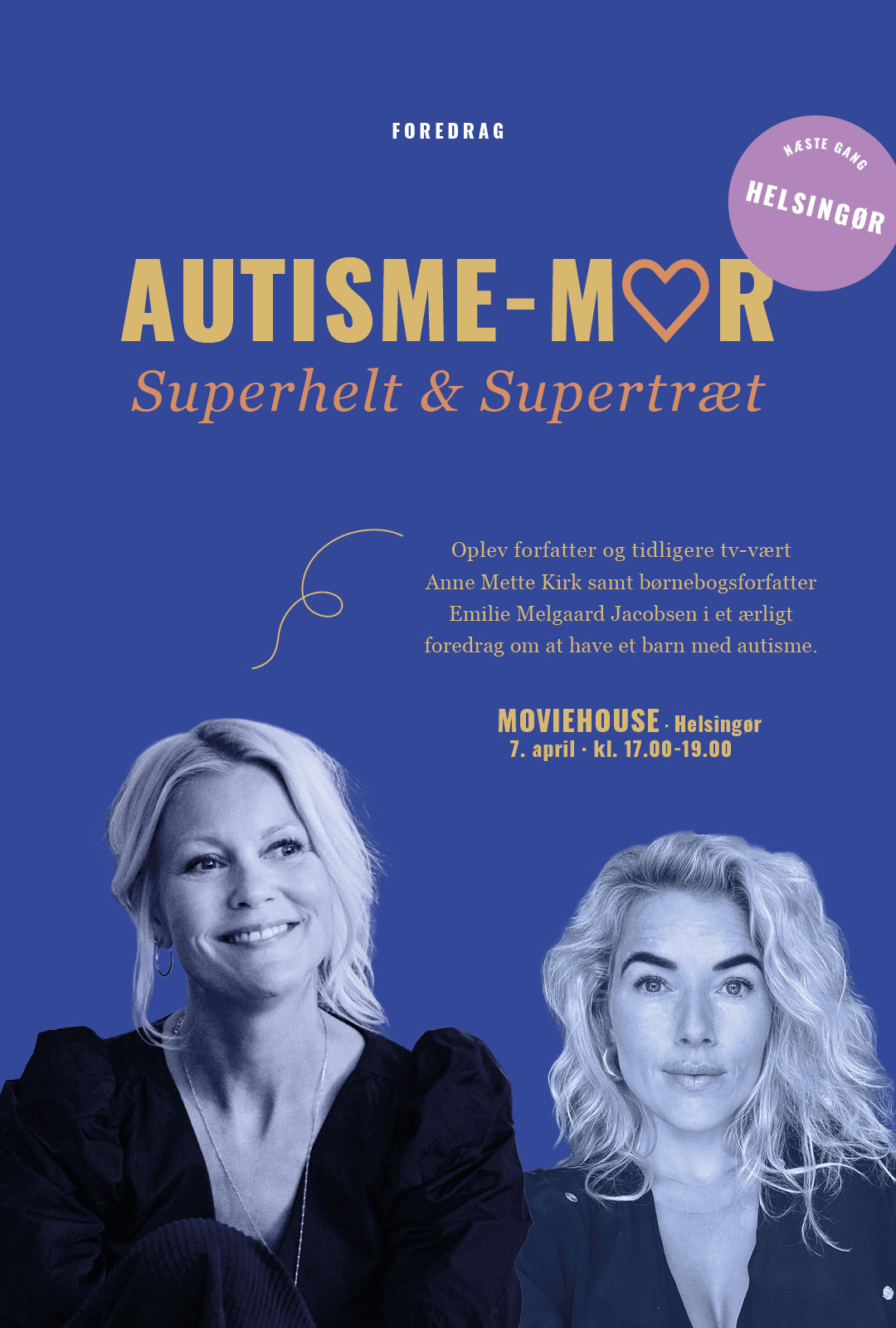 Oplev Anne Mettes gribende foredrag om livet som autisme-mor