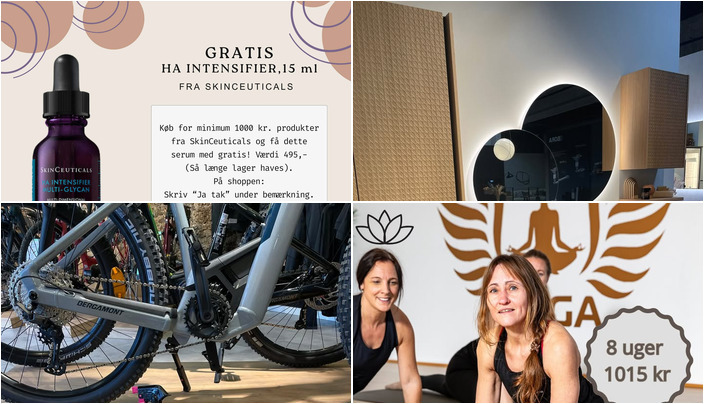 Nyt fra BESSMANN KØKKENER, LeneS, Top Clinic v/Else Møller Larsen og 1 anden