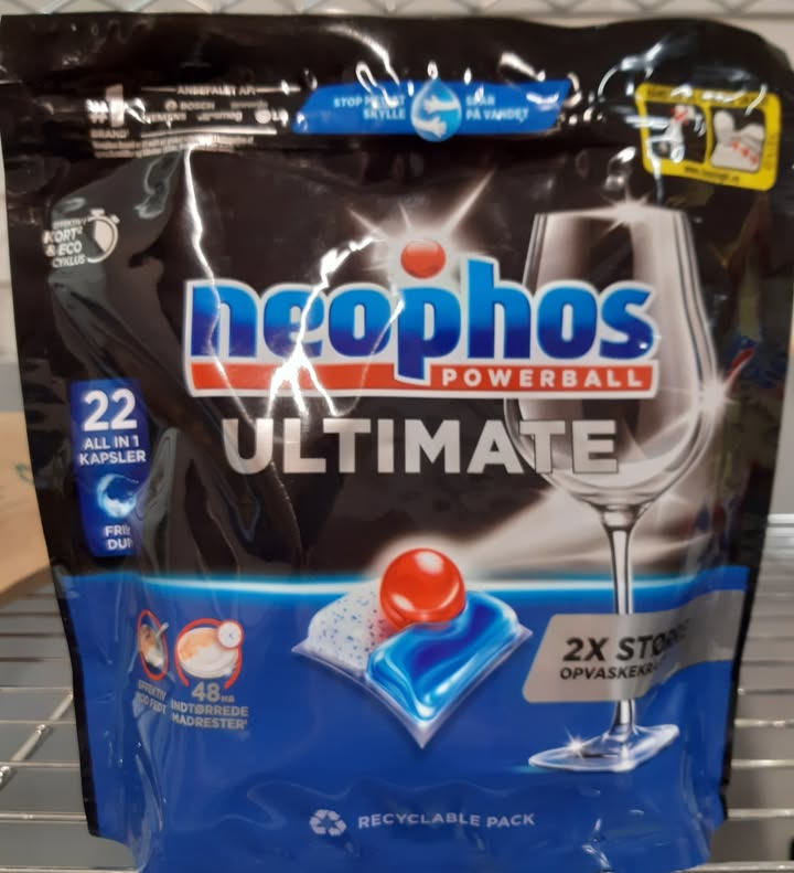 MENY Randers sælger Neophos powerball ultimate til 45 kr. pakken
