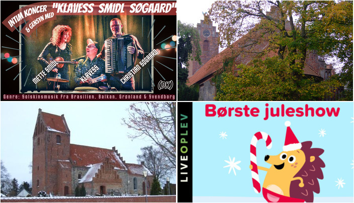Eventyrlig weekend i Skælskør: Musik, dåb og julestemning