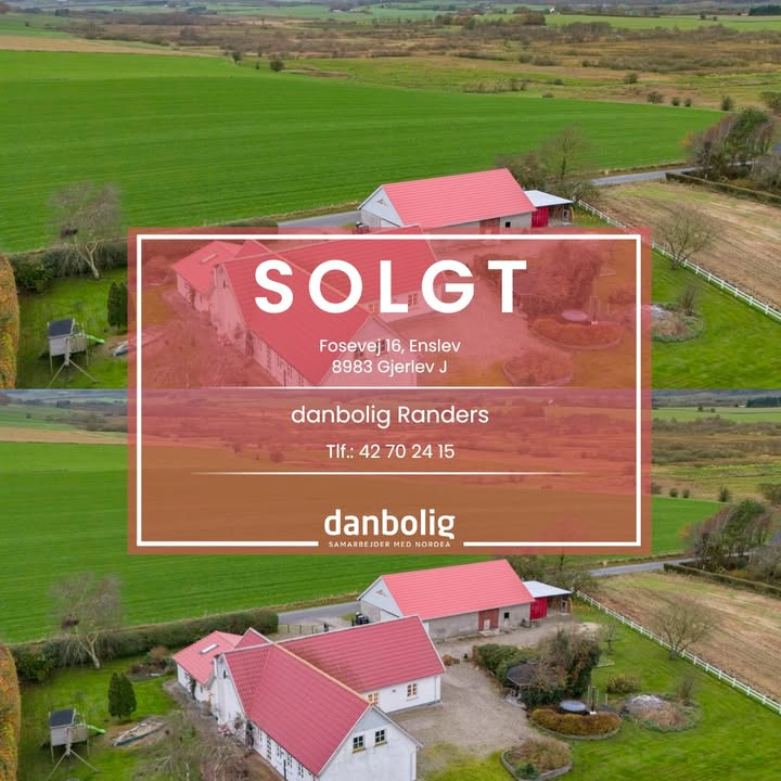 Danbolig Randers sælger ejendom på Fosevej 16, søger lignende boliger til ventende købere