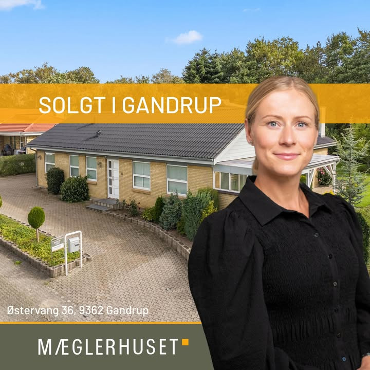 Mæglerhuset har solgt Østervang 36 i Gandrup