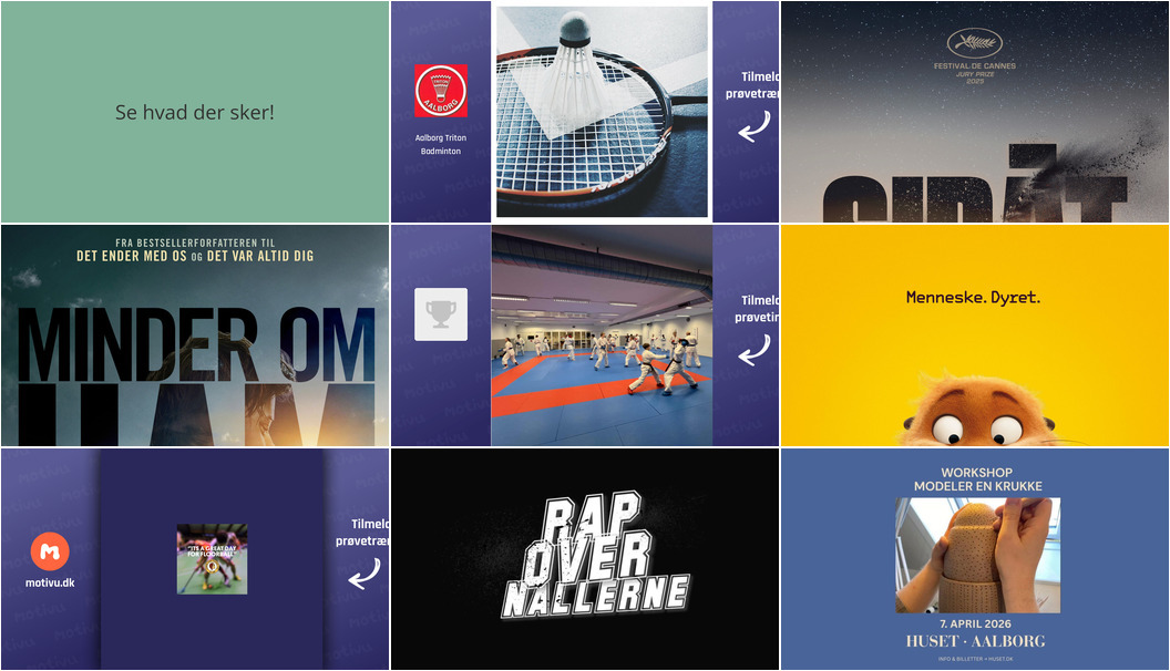 Oplev en uge fyldt med kultur, sport og kunst i Aalborg