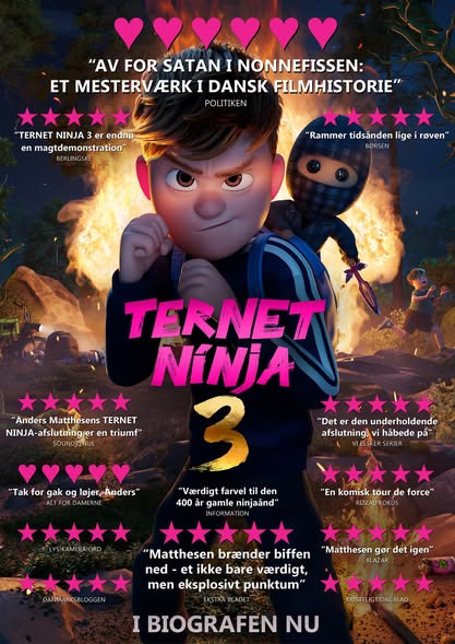 Apollon: Begejstringen for Ternet Ninja 3 er enorm