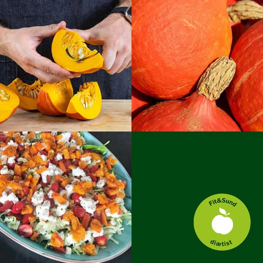 Fit&Sund Århus C deler opskrift på ovnbagt græskar med tre ingredienser