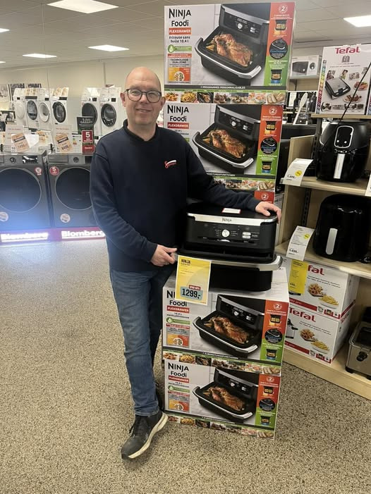 Ninja-alarm i Skousen Herning med tilbud på NINJA Foodi FlexDrawer