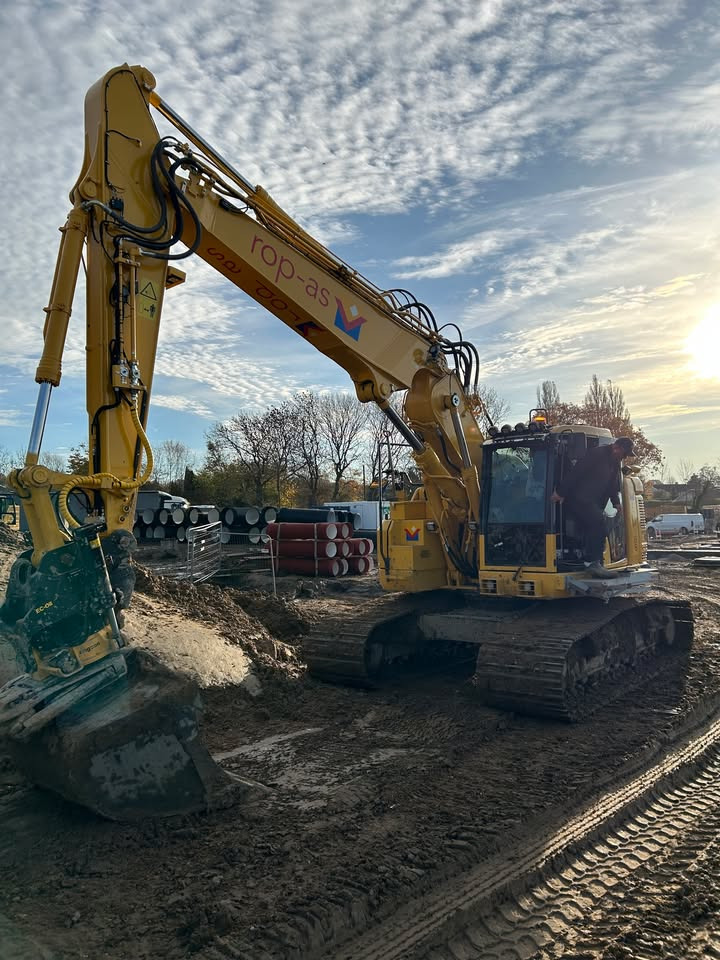 Scantruck A/S leverer Komatsu-maskiner til Rop A/S med stor tilfredshed blandt førerne