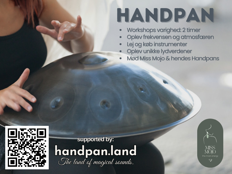 Handpan-workshop i Sønderborg: Lær at spille et unikt instrument