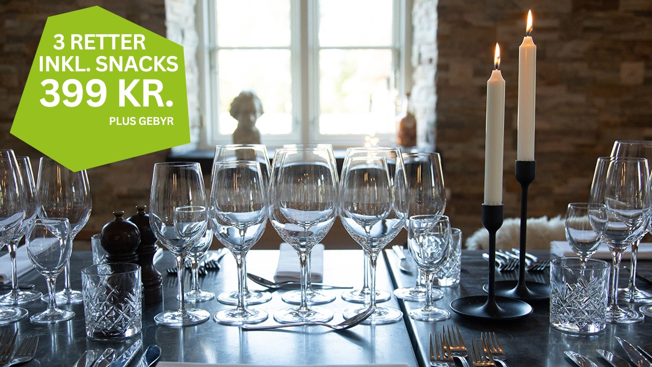 Gourmetoplevelse på Fladbro Kro under Gastro Week