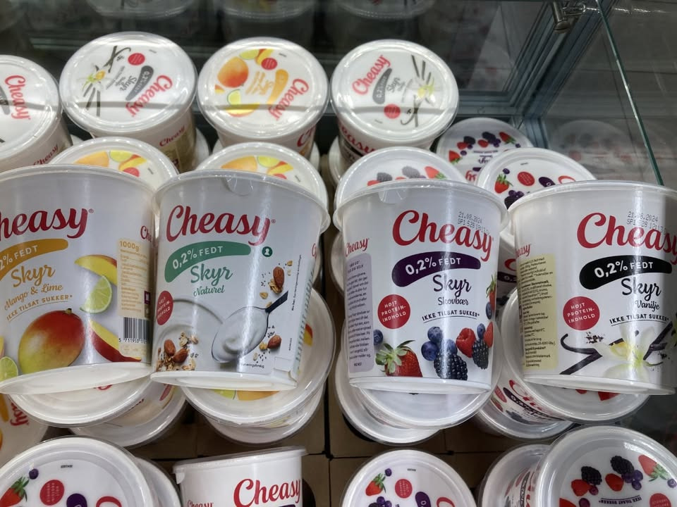Spar Nørrebro Hjørring tilbyder Cheasy Skyr til kun 18 kr. stykket, afhent senest lørdag