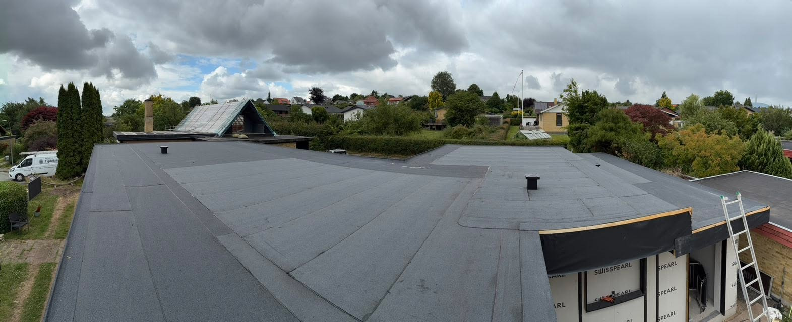 Møldrup Tagdækning ApS afslutter nyt fladt tagprojekt i Viborg
