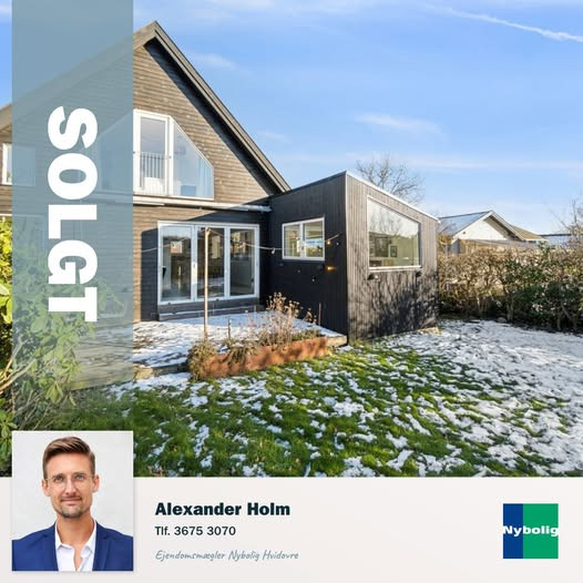 Nybolig Hvidovre - Alexander Holm ApS annoncerer salg af ejendom på Markleddet 3