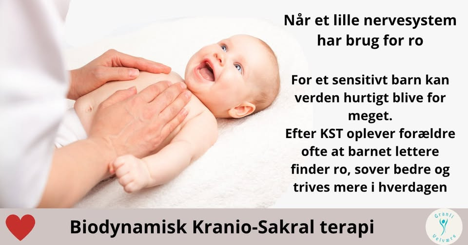 Granli Velvære fortæller om Biodynamisk Kranio-Sakral terapi til børn med brug for ro