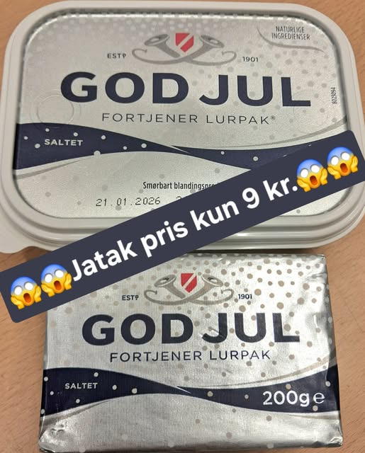 Spar Valsgård tilbyder Lurpak smør for kun 9 kr. per bakke