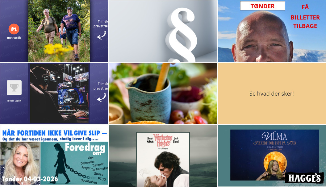 Spændende begivenheder i Tønder: Fra fællesskabsgåture til dybdegående foredrag