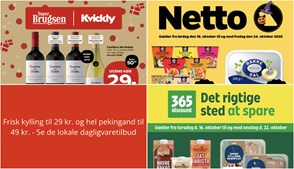 Frisk kylling til 29 kr. og hel pekingand til 49 kr. - Se de lokale dagligvaretilbud