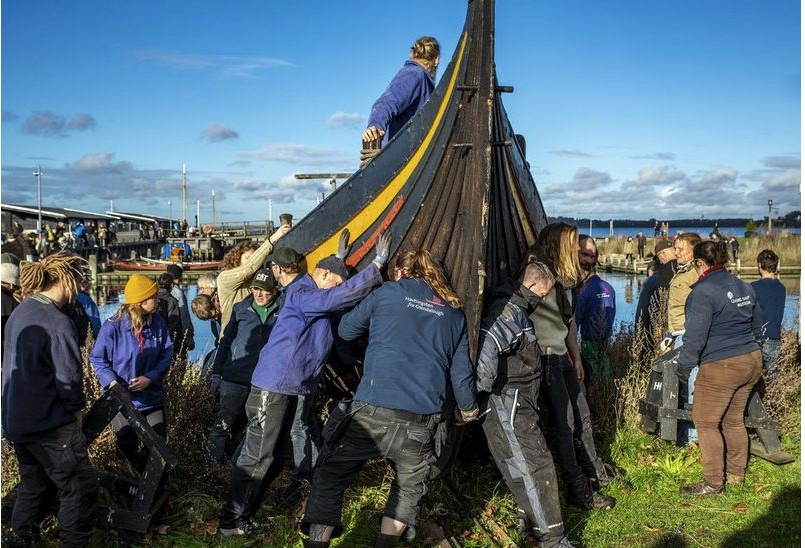 Forårssøfart: Vikingeskibene vender tilbage til Roskilde Fjord