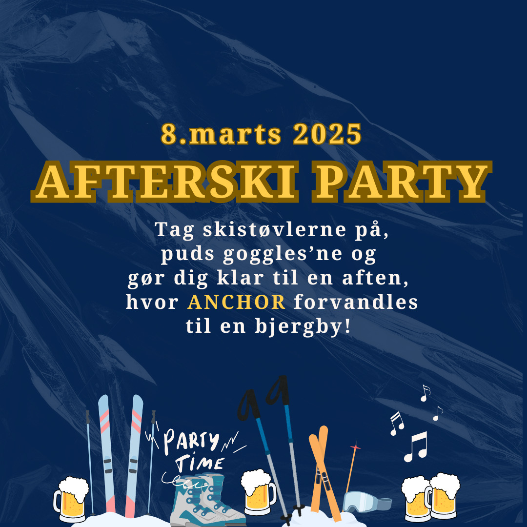 Afterski party på Anchor: Oplev bjergbyens feststemning i Kerteminde