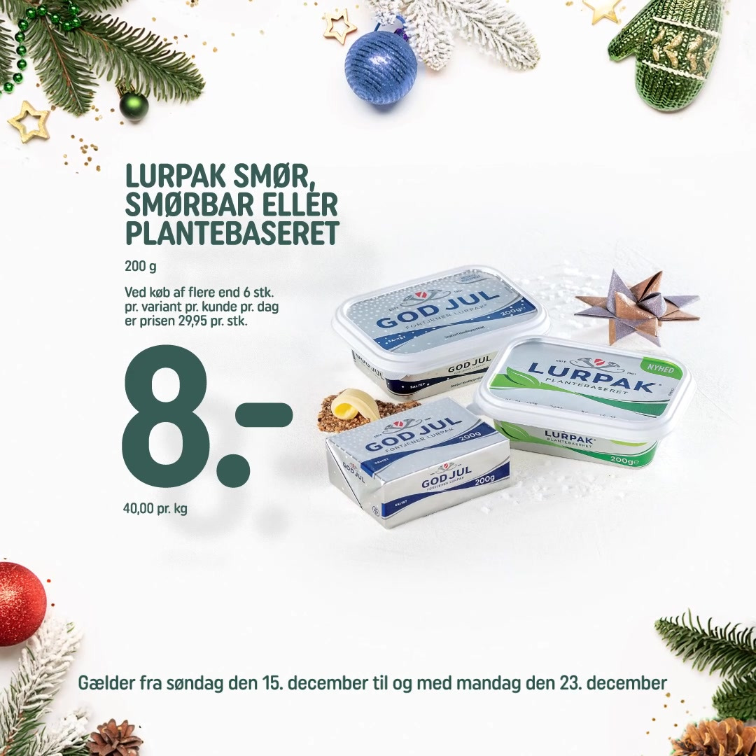 Rema 1000 Karrebækvej tilbyder skarpe priser frem til 23. december